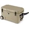 Hard-Sided 52QT Portable Cooler with Wheels and Extended Ice Life